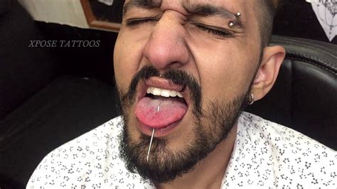 piercing lingua rolex|tongue piercings for men.